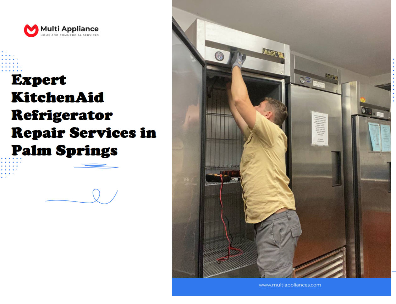 Expert KitchenAid Refrigerator Repair Services in Palm Springs